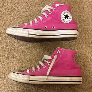Converse Pink High-Top Sneakers Women’s 9